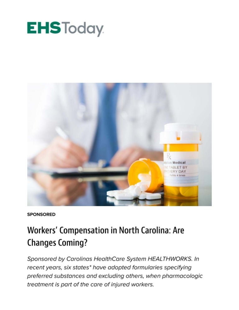 Workers’ Compensation in North Carolina Are Changes Coming? Workers’ Compensation in North Carolina Are Changes Coming?