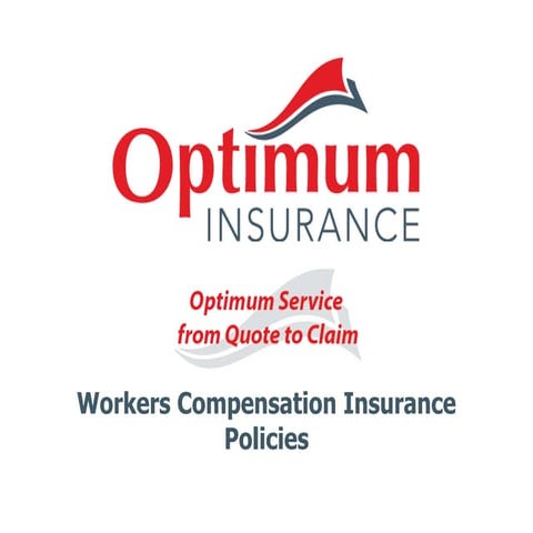 Workers compensation insurance policies | PDF