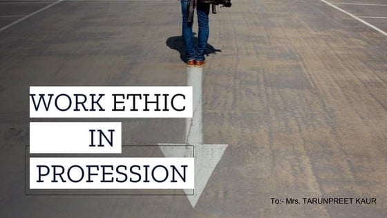Professionalism in the Workplace | PPT