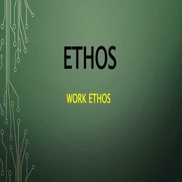 Work Ethos