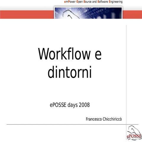 Workflow e dintorni