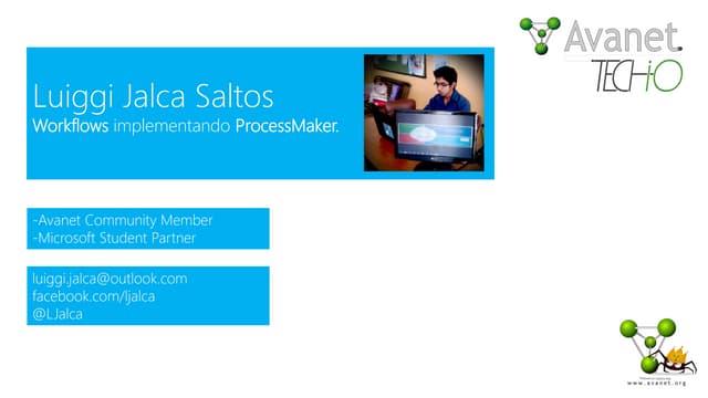 Flujos de trabajo en servidores virtuales de Azure Implementando Process Maker