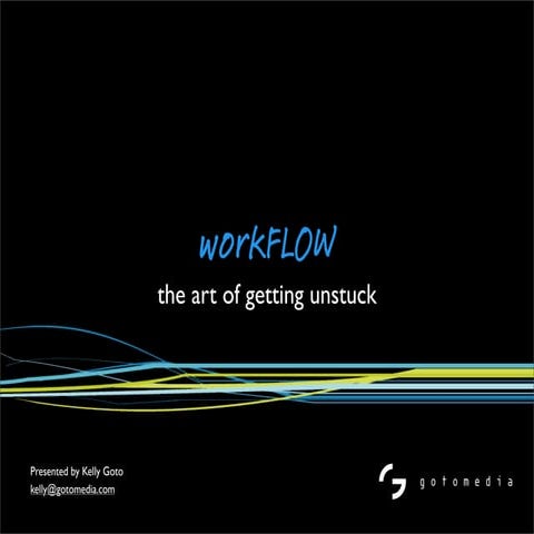 Workflow: The Art of Getting Unstuck