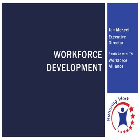 Education and Workforce Development, TN Basic Economic Development Course 2013
