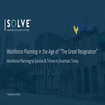 Jeff Higgins: Workforce Planning in the age of The Great Resignation