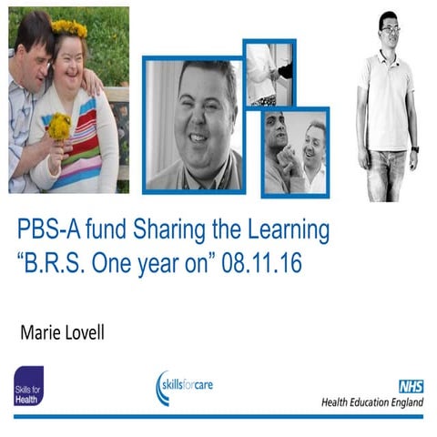 Presentation: Workforce: PBS-A fund, sharing the learning