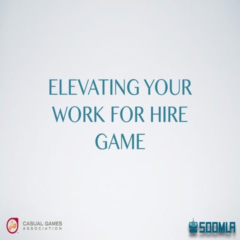 Work-for-hire Game Studios: Elevate Your Game