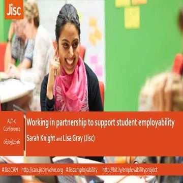 Working in partnership to support student employability