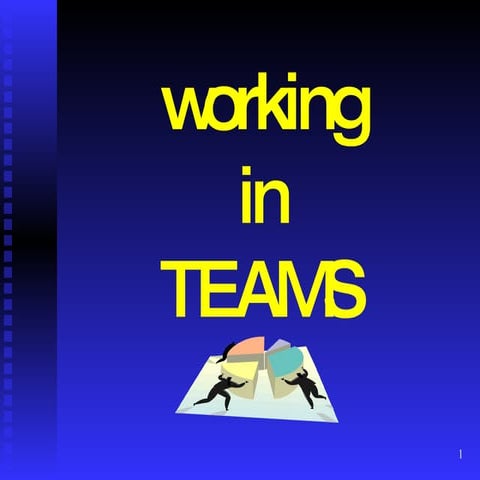 Working In Teams (Tafe) Powerpoint Slides Revised