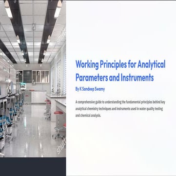 Working-Principles-for-Analytical-Parameters-and-Instruments.pdf/BY K SANDEEP...