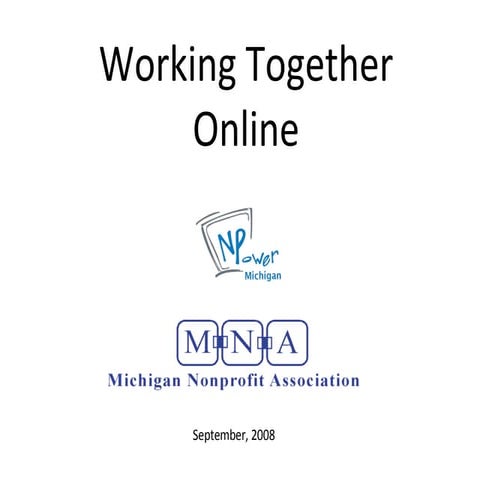 Working Together Online Oct 2008