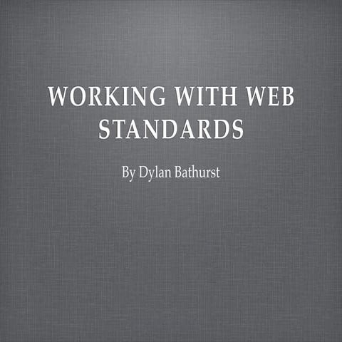 Working With Web Standards | PDF | Web Design and HTML | Internet