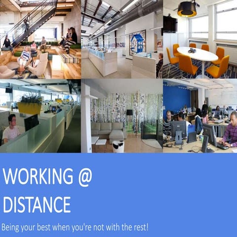 Working@distance
