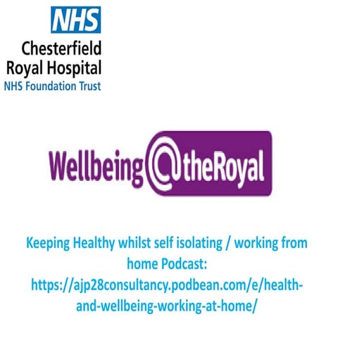 Working at home ppt crh-self isolating