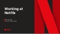 YOW2018 CTO Summit: Working at netflix