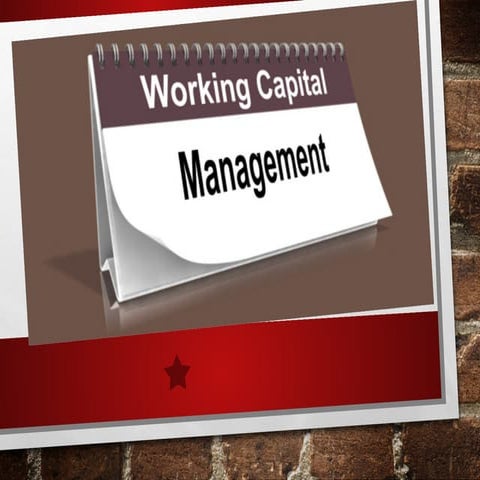WORKING CAPITAL.pptx Working Capital Introduction