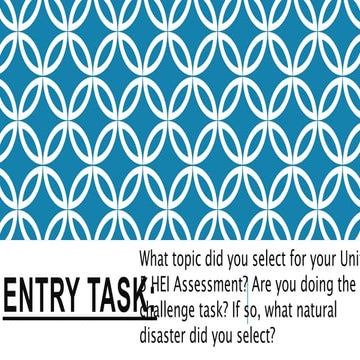 Working Day - HEI Presentation