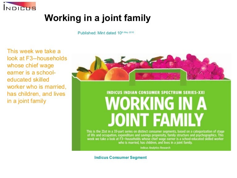 Working In A Joint Family