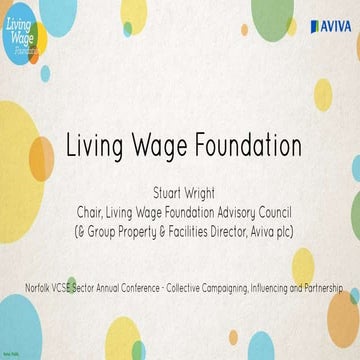 Working in partnership to collectively campaign and influence 