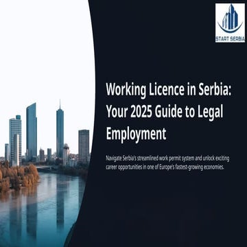 Get Your Working Licence in Serbia Quickly and Hassle-Free
