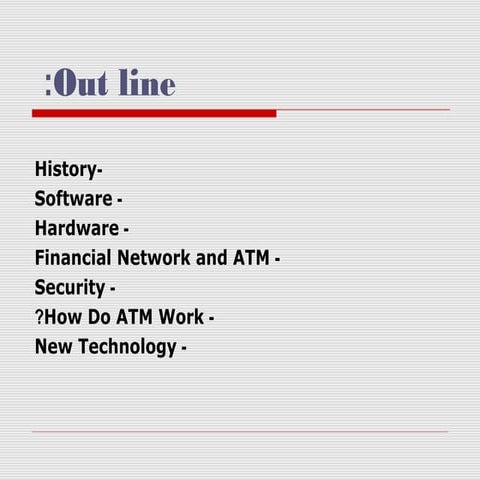 Working of ATM machine : For all those who wanted to know the internal workin...