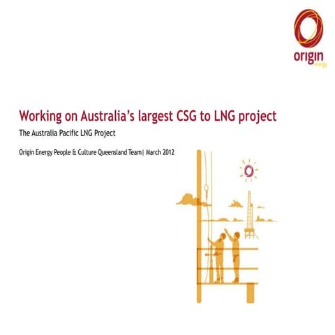 Working On Australias Largest CSG to LNG Project