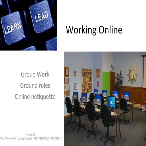 Working Online (Groups)