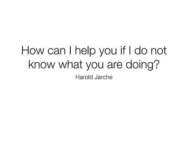 Working Out Loud