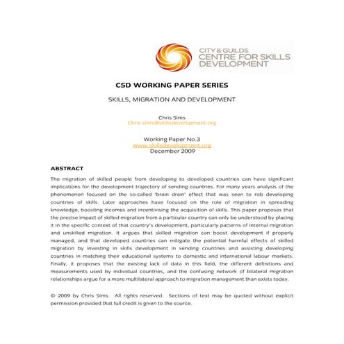 Skilled Migration | PDF