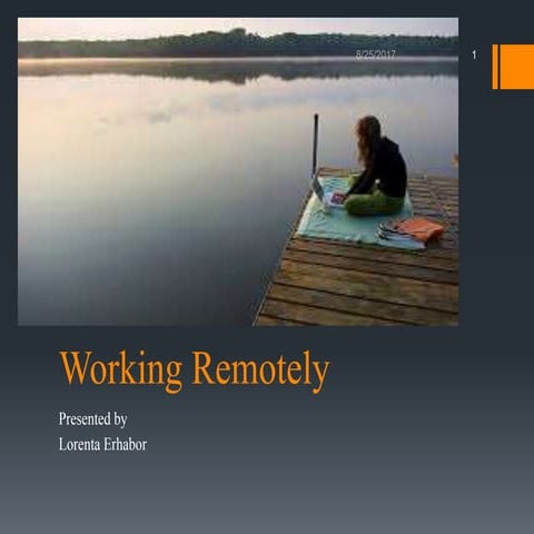 Working Remotely