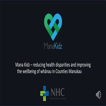 Working Seamlessly Across Organisations - National Hauora Coalition, Tamariki...