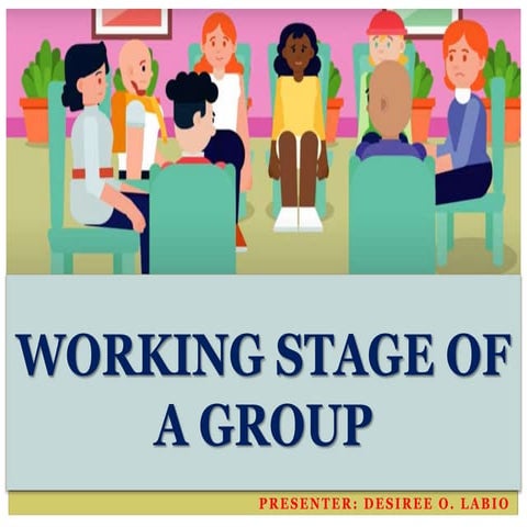 Group Process: Working Stage of a Group | PPTX