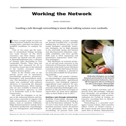 Working The Network