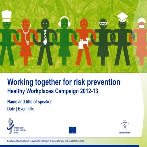 Working together for risk prevention | PPTX