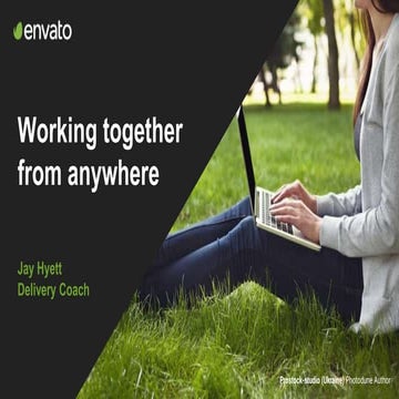 Working together from anywhere at Envato