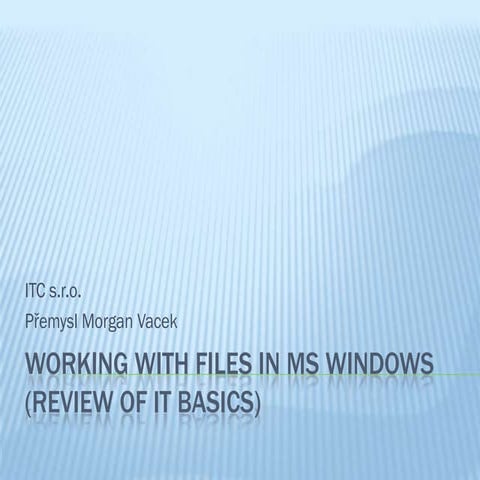 Working withfiles | PPT