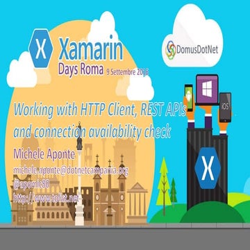Working with http client rest apis and connection availability check | PPT