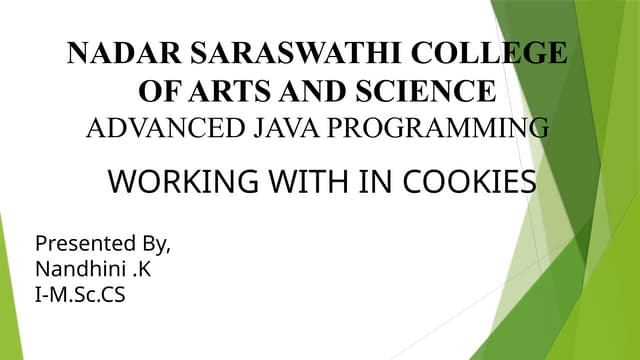 Working with in cookies java seminar.pptx