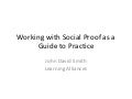Working with social proof