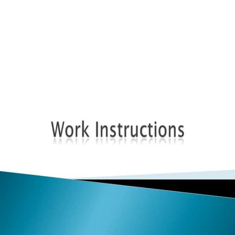 Work Instructions - Batch Job Monitoring team