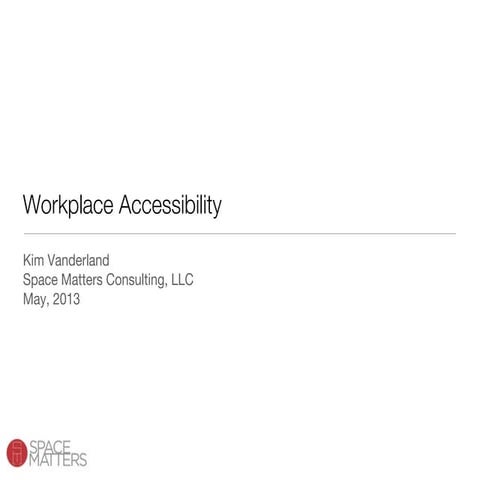 Work is changing presentation ud