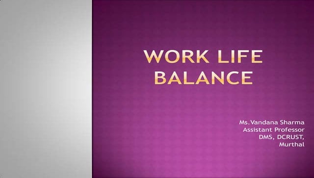 IMPACT OF WORK LIFE CONFLICT ON EMPLOYEE PERFORMANCE | PDF
