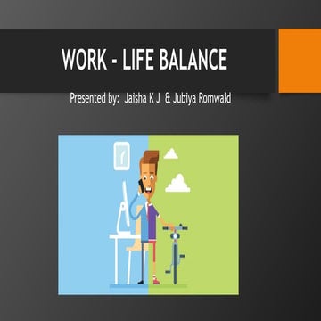 Work life balance