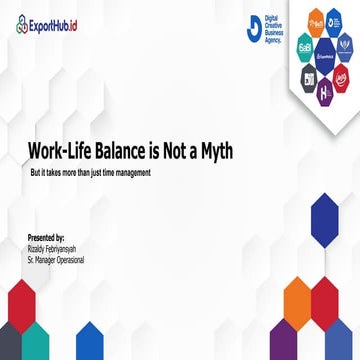 Work Life Balance is Not a Myth | PDF