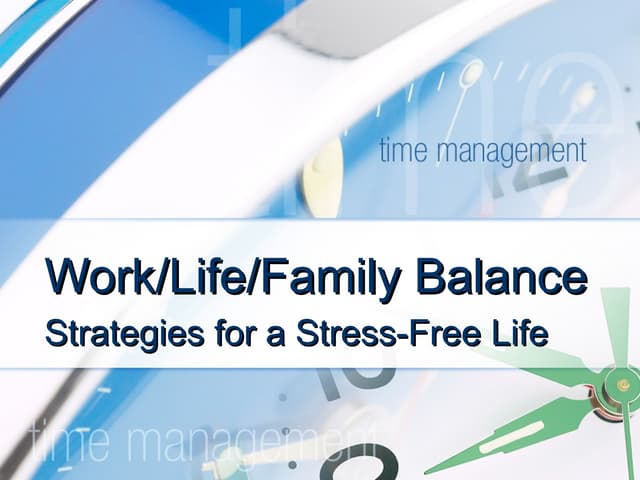 Work life family_balance