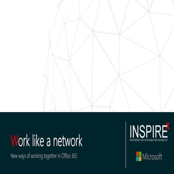 InspireX - Work like a network