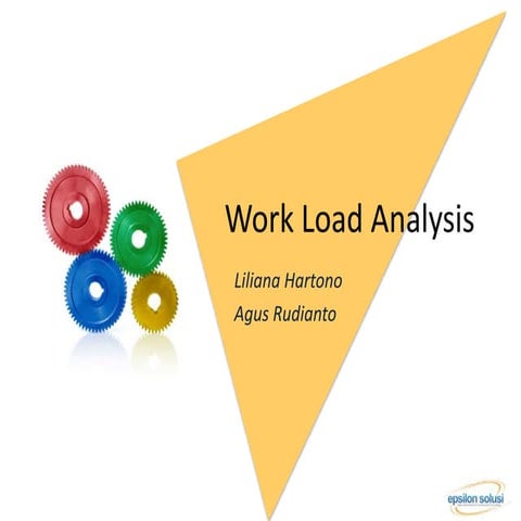 Work load analysis
