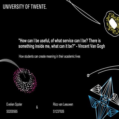 How students can create meaning in academic life