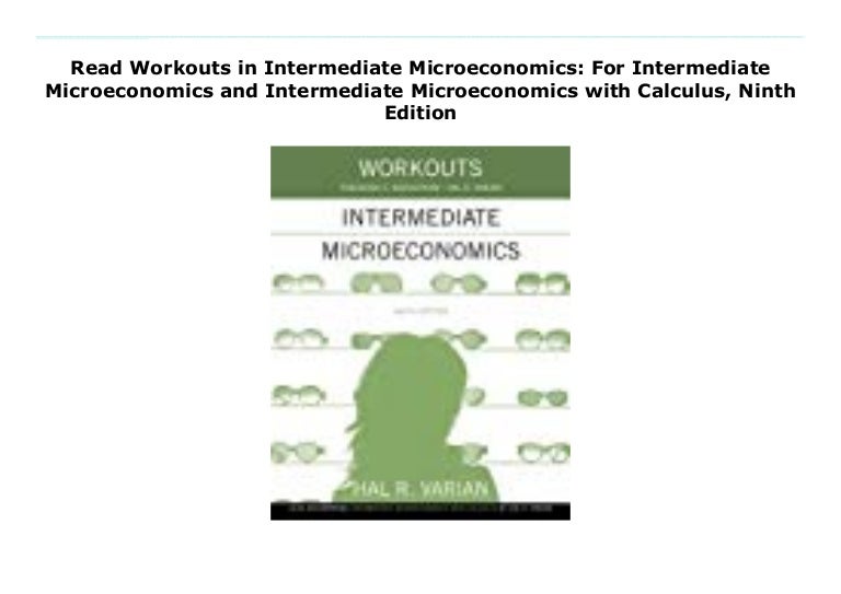 Pdf Intermediate Microeconomics Exercises Microeconomics Pdf Pdfprof Com