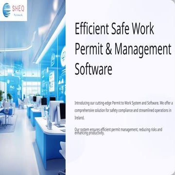 Importance of Permit to Work System | PDF